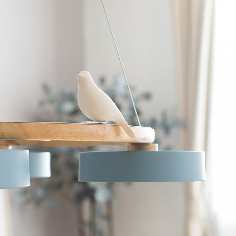 Myrithor Macarons Bird Woon Round Chandelier