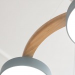Myrithor Macarons Bird Woon Round Chandelier