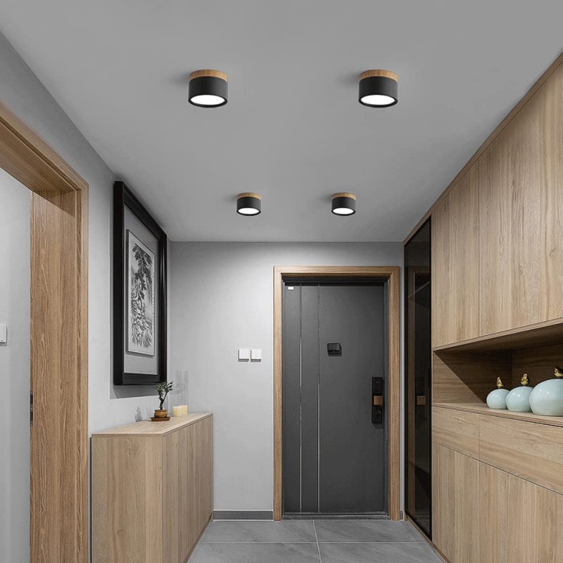 Cyrion Nordic Cylinder LED Flush Mount Ceiling Light