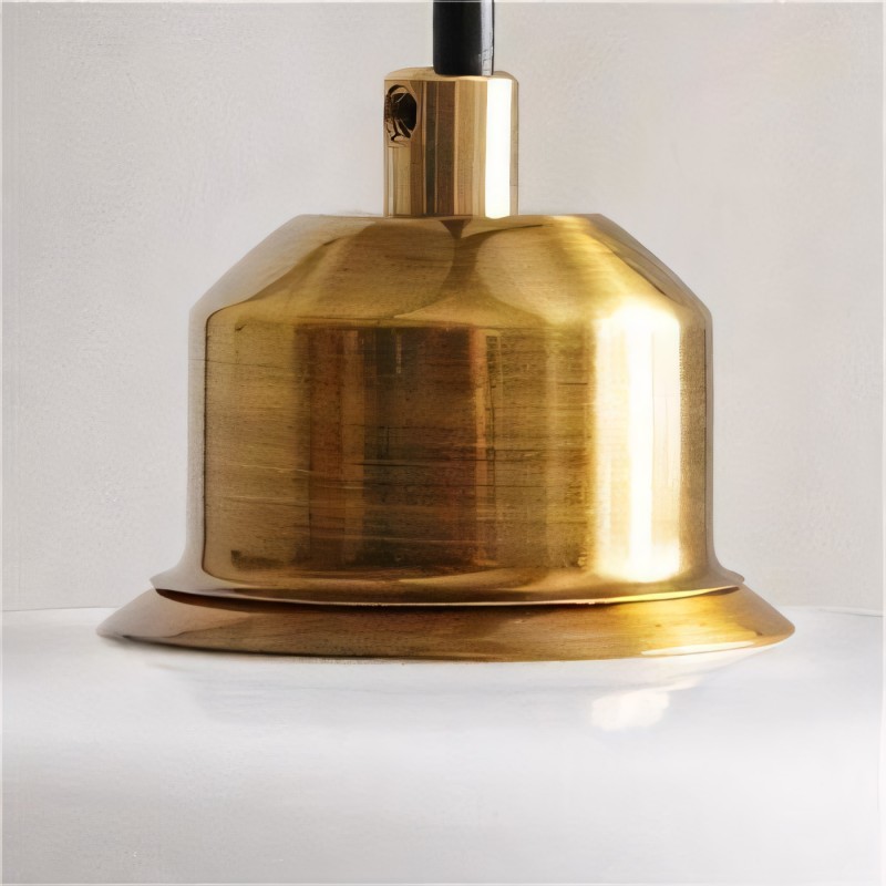 Ritika Vintage Art Cream Multi-Shape Glass Pendant Light