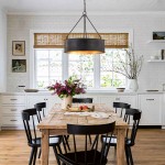 Quillan Industrial Large Black Drum Pendant Light For Dining Room