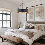 Quillan Industrial Large Black Drum Pendant Light For Dining Room