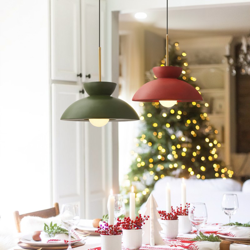Iyla Scandinavian Minimalist Resin Pendant Light