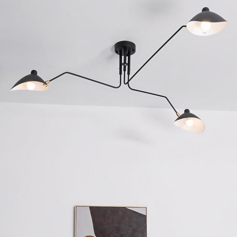 Octavia Duckbill Multihead Ceiling Lamp