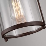 Eryxis Industrial Vintage Iron Glass Jar Pendant Light