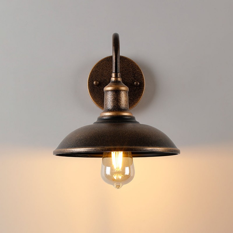 Arion Vintage Gooseneck Outdoor Wall Mounted Light