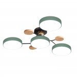 Phelith Scandinavian Round Molecule Branch Led Ceiling Light