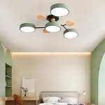 Melady Nordic Irregular Double-Layer Circular Ceiling Light
