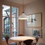 Zarek ‎Minimalist Walnut Wrought Iron Bowl Shaped Pendant Light