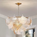 Selene Farmhouse Classic Linear Chandelier For Dining Table
