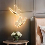 Luce Romantic Creative Butterfly Chandelier