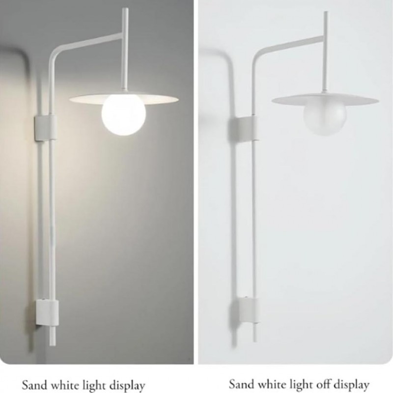Pyris Scandinavian Minimalist Metal Swing Arm Wall Lamp