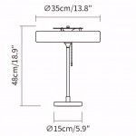 Roberto Nordic Revolve Table Lamp