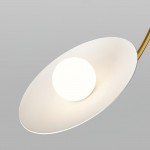 Xandros White Metal Champignon Chandelier