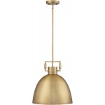 Hazel Industrial Style Metal Shade Pendant Light