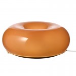Ozona Bright Orange Donut Wall Lamp