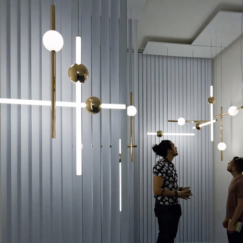 Orion Nordic LED Tube Pendant Light