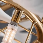 Talia Post Modern Petal Chandelier