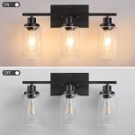 Lynor Classic Farmhouse Clear Glass Triple Sconce