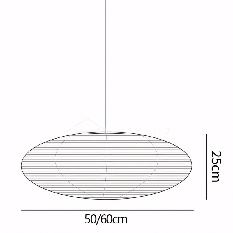 Gino Japanese Rice Paper Lantern Pendant Light