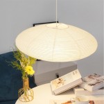 Gino Japanese Rice Paper Lantern Pendant Light