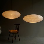 Gino Japanese Rice Paper Lantern Pendant Light