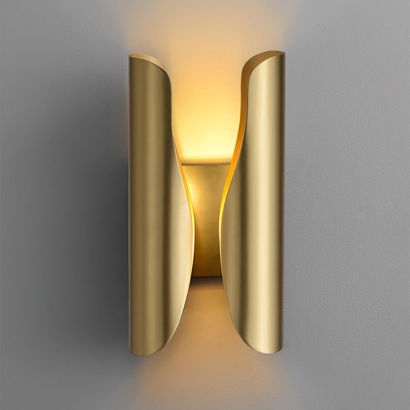 Thoven Modern H-Shaped Metal Wall Sconce