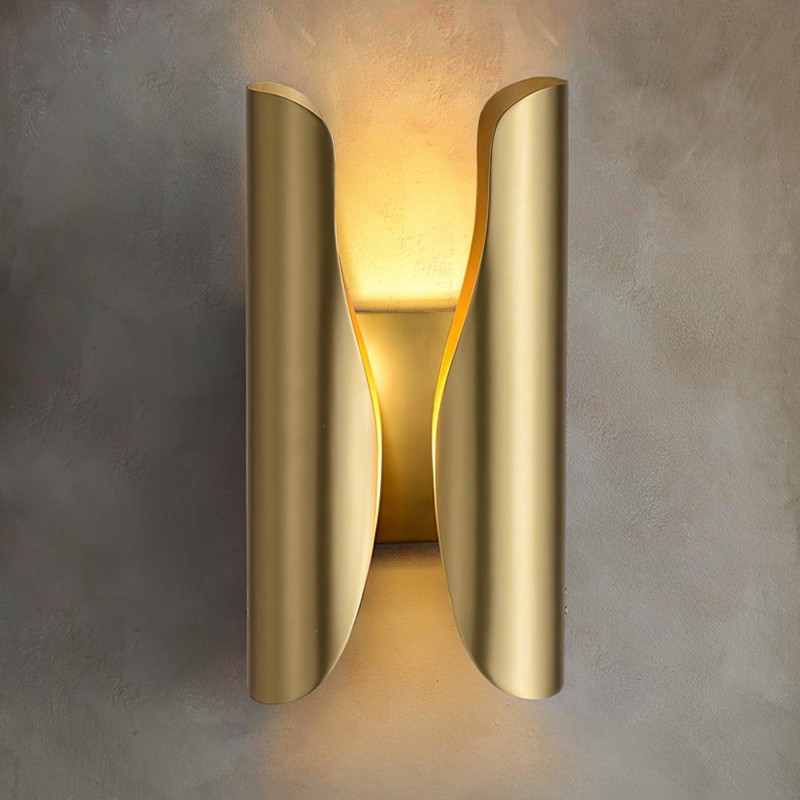Thoven Modern H-Shaped Metal Wall Sconce