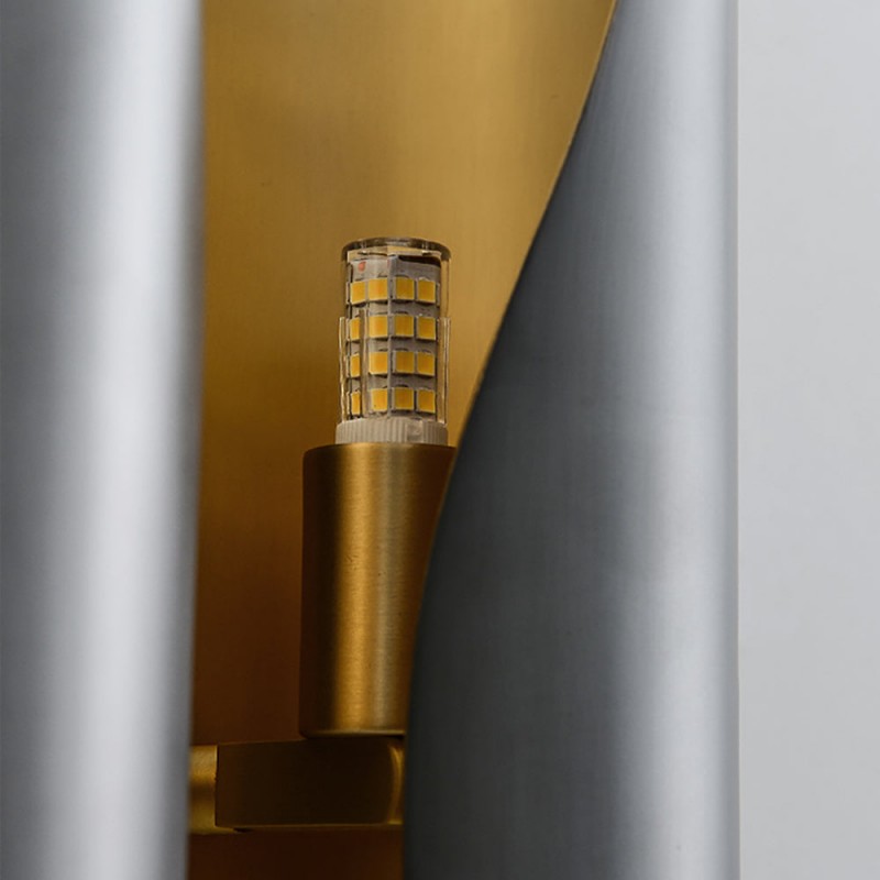 Thoven Modern H-Shaped Metal Wall Sconce