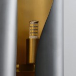 Thoven Modern H-Shaped Metal Wall Sconce