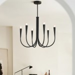 Bianca Colored Glass Shade Chandelier with Globes