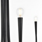 Luren Light Luxury Candle Iron Branch Chandelier
