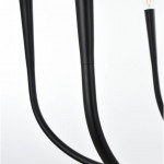 Luren Light Luxury Candle Iron Branch Chandelier