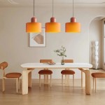 Colorful Creative Small Fresh Glass Shade Pendant Light