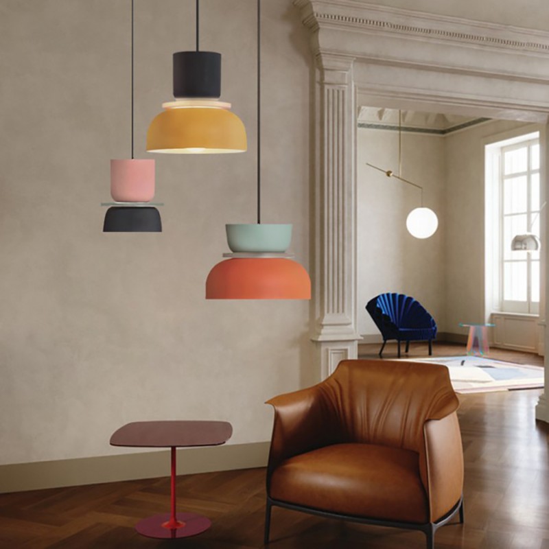 Vesperia Nordic Macaron Pendant Light for Round Dining Table
