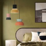 Vesperia Nordic Macaron Pendant Light for Round Dining Table