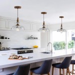 Jaime Antique Brass and Glass Flower Pendant Light