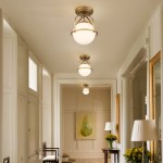Aurea Vintage Globe Flush Mount Ceiling Light
