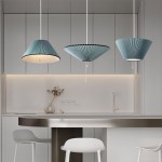 Carmen Industrial Antique Metal Horn Shaped Pendant Light