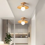 Oza Wooden Plafon Ceiling Light