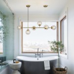 Celestina 6 Light Linear Glass Orb Pendant Light