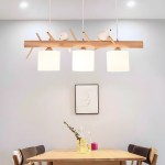 Bird Wooden Chandelier