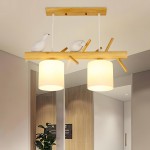 Bird Wooden Chandelier