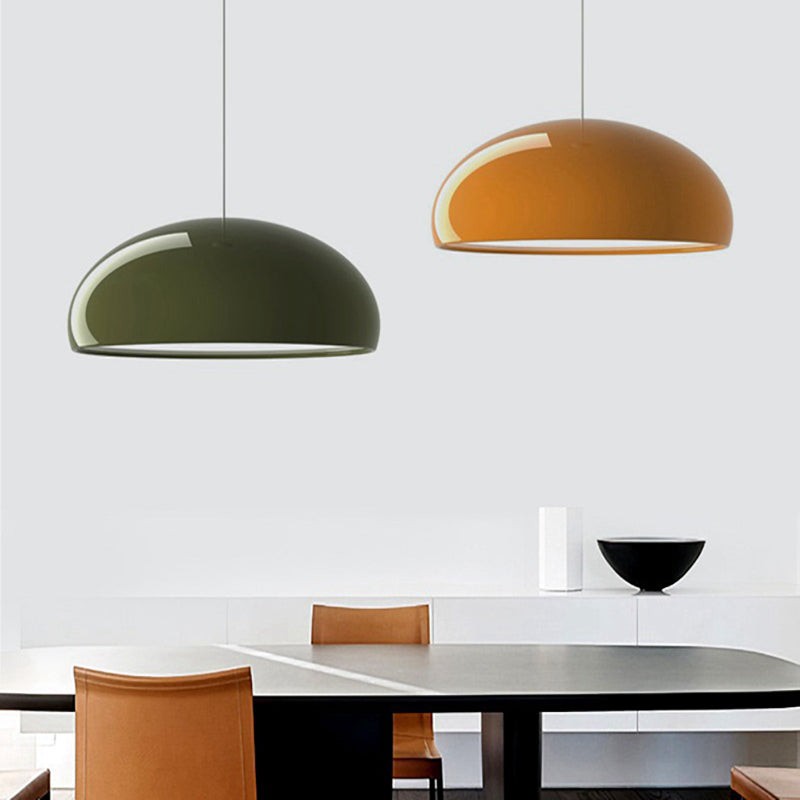 Radiara ‎Minimalist Color Metal Bowl Pendant Light