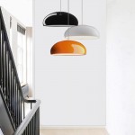 Radiara ‎Minimalist Color Metal Bowl Pendant Light