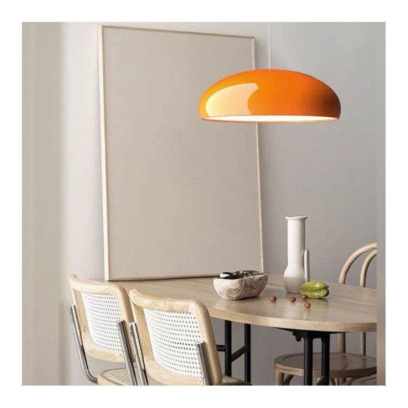 Radiara ‎Minimalist Color Metal Bowl Pendant Light