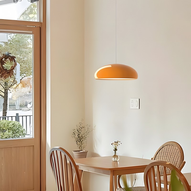 Radiara ‎Minimalist Color Metal Bowl Pendant Light