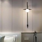 Pyris Scandinavian Minimalist Metal Swing Arm Wall Lamp