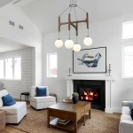 Astraea Farmhouse Wooden Branch Milk Glass Globe Chandelier