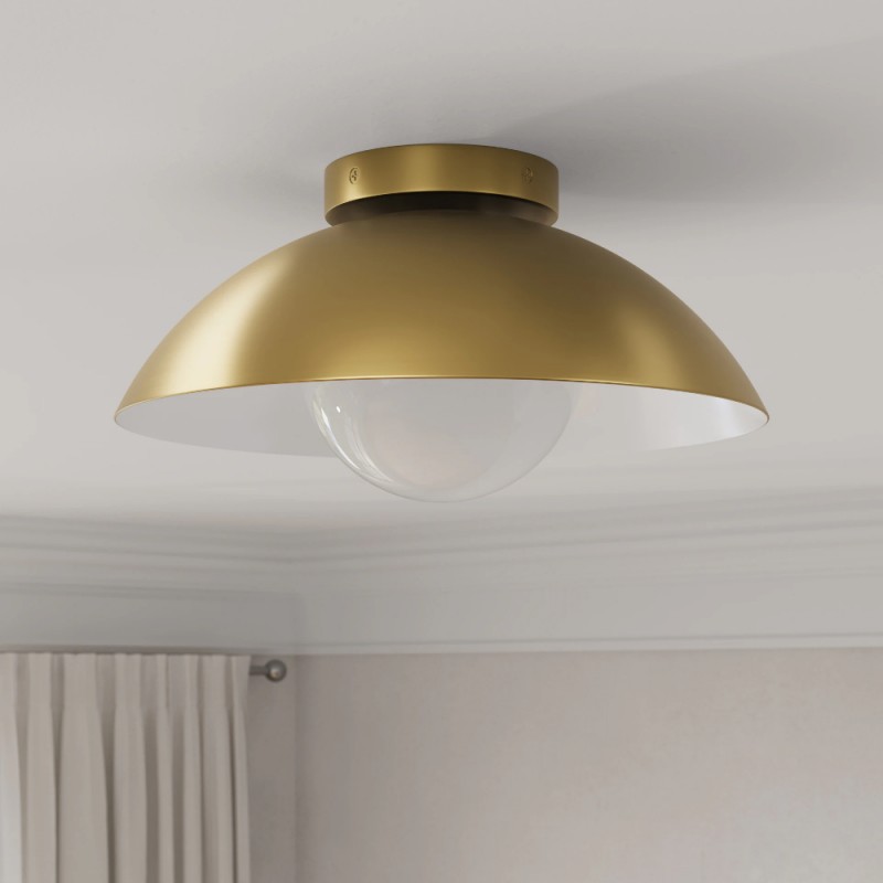 Karia Minimalist Flushmount Ceiling Light